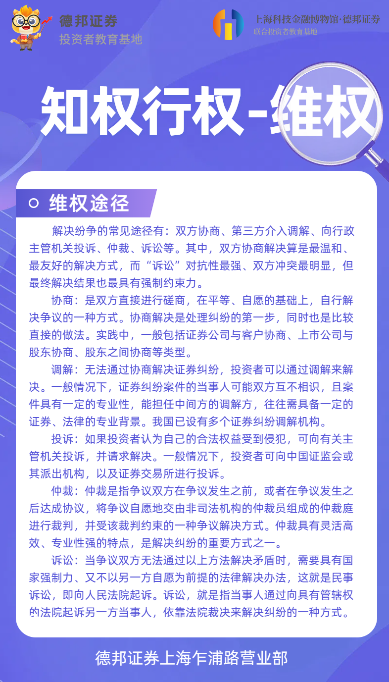 投资者权利行使-维权 维权途径.png