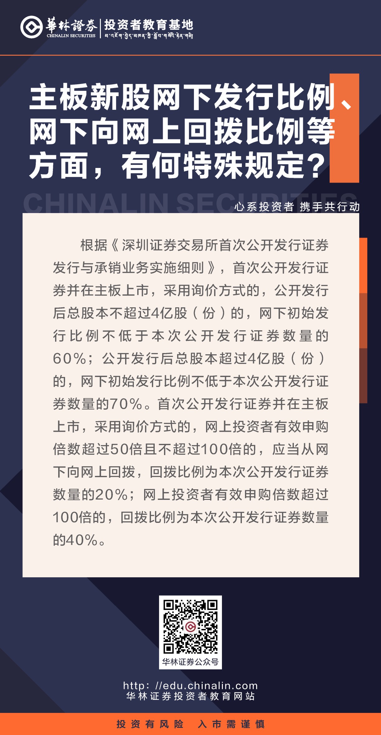 主板新股网下发行比例、网下向网上回拨比例等方面，有何特殊规定？.JPG
