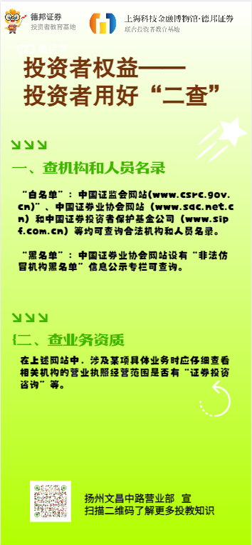 投资者权益——投资者用好“二查”.png