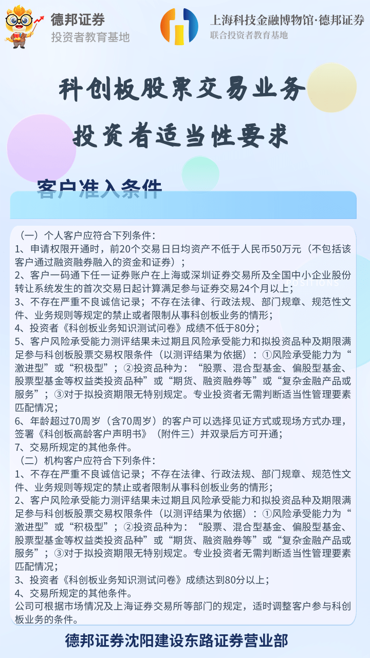 科创板股票交易业务投资者适当性要求之客户准入条件.png