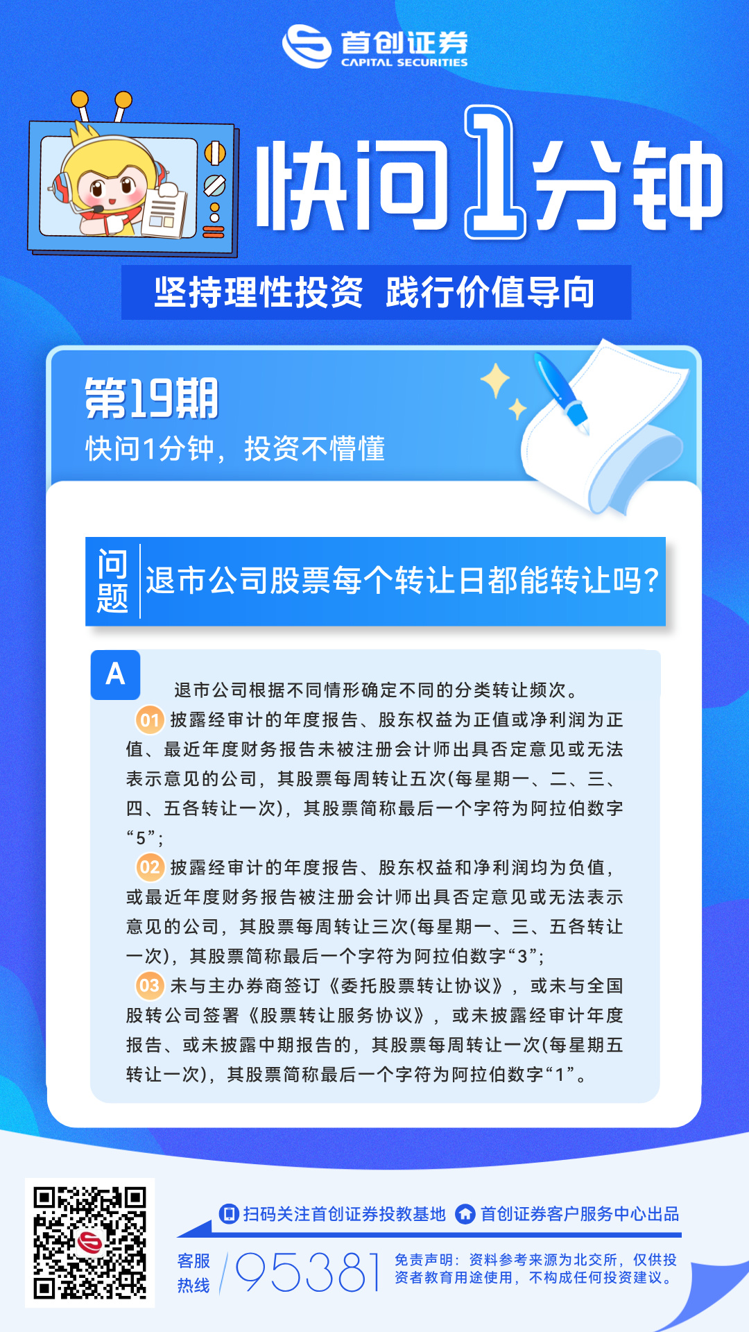 【快问1分钟】第19期：退市公司股票每个转让日都能转让吗？.jpg