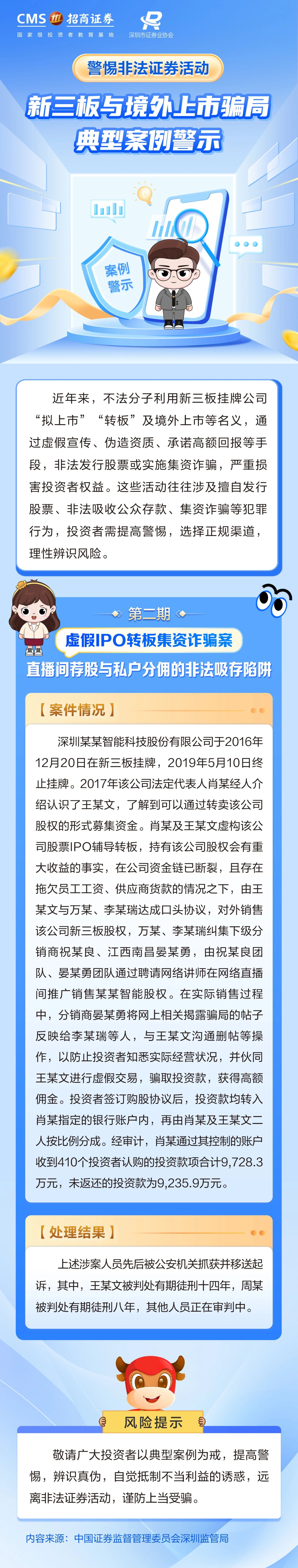 75、【防非宣传月】投资避雷针丨虚假IPO转板集资诈骗案——直播间荐股与私户分佣的非法吸存陷阱.jpg