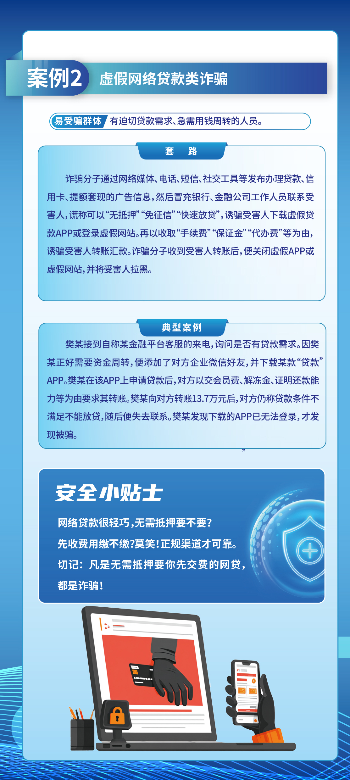 2025年国家网络安全宣传周｜高发案例2：虚假网络贷款类诈骗.jpg