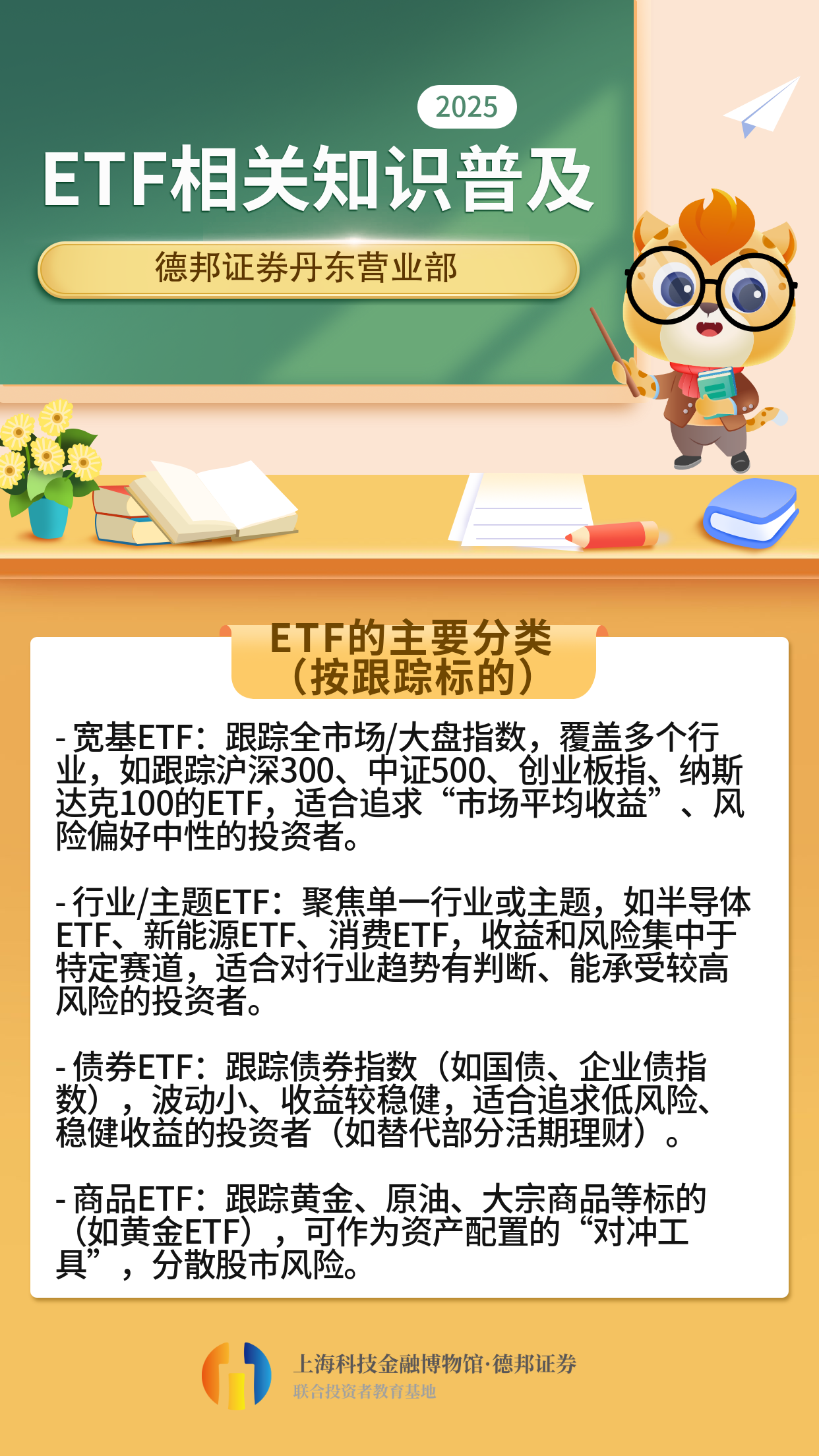 1437、指数化投资理念和ETF、REITs相关知识普及-ETF的主要分类（按跟踪标的).png